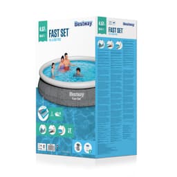Piscine fuori terra Set piscina gonfiabile Fast Set da 457x84 cm Bestway 6