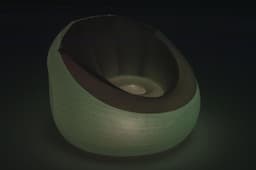 Arredo gonfiabile casa e giardino Pouf gonfiabile grande con luce LED integrata Bestway 8