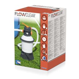 Accessori Piscine e Spa Pompa filtro a sabbia, 3.028 L/H Bestway 7