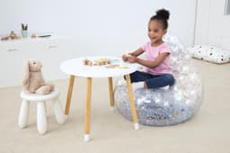 Giochi gonfiabili per bambini Poltrona pouf gonfiabile Glitter Bestway 5
