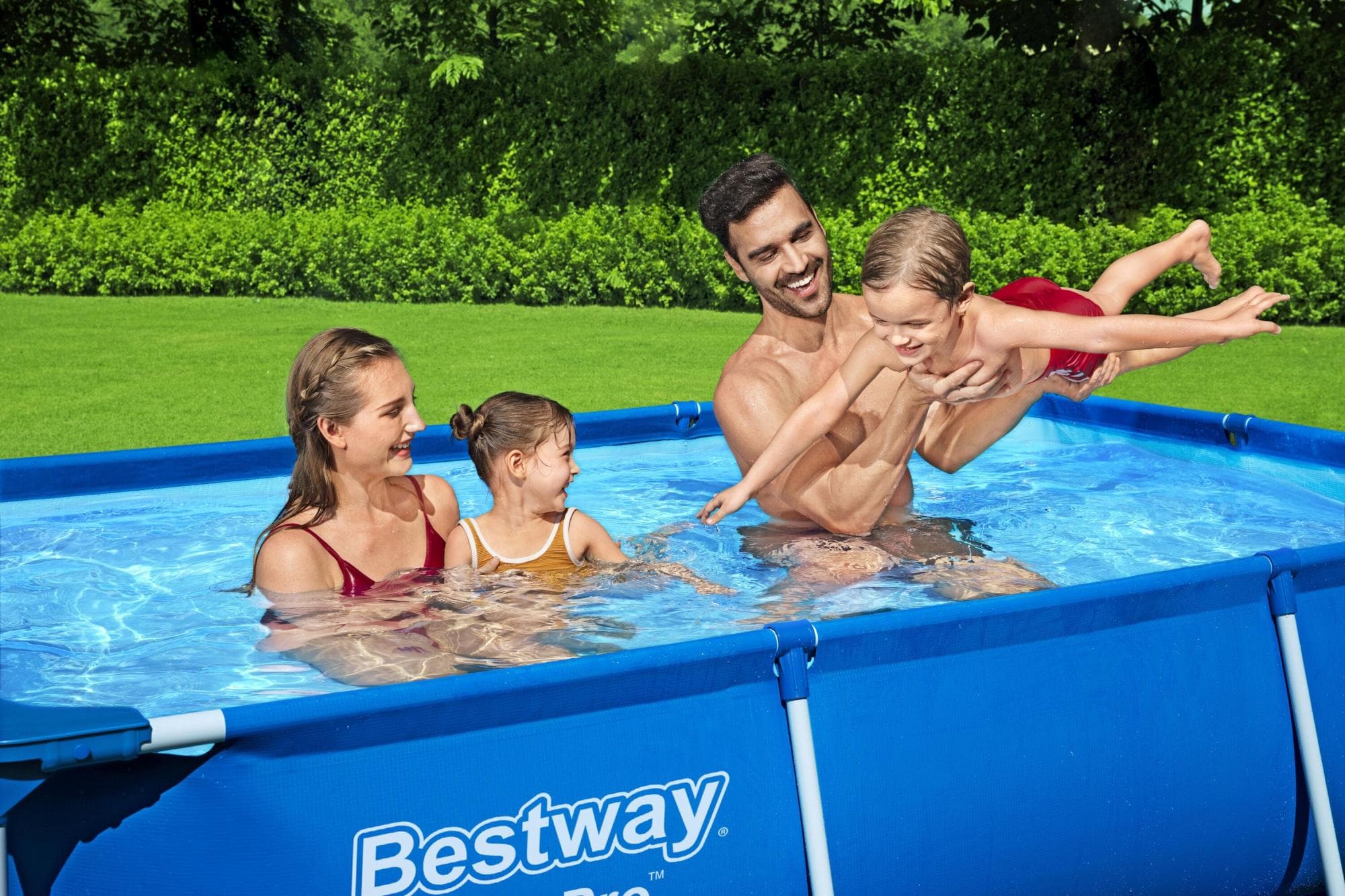 Piscine fuori terra Piscina blu da 259x170x61 cm Bestway 3