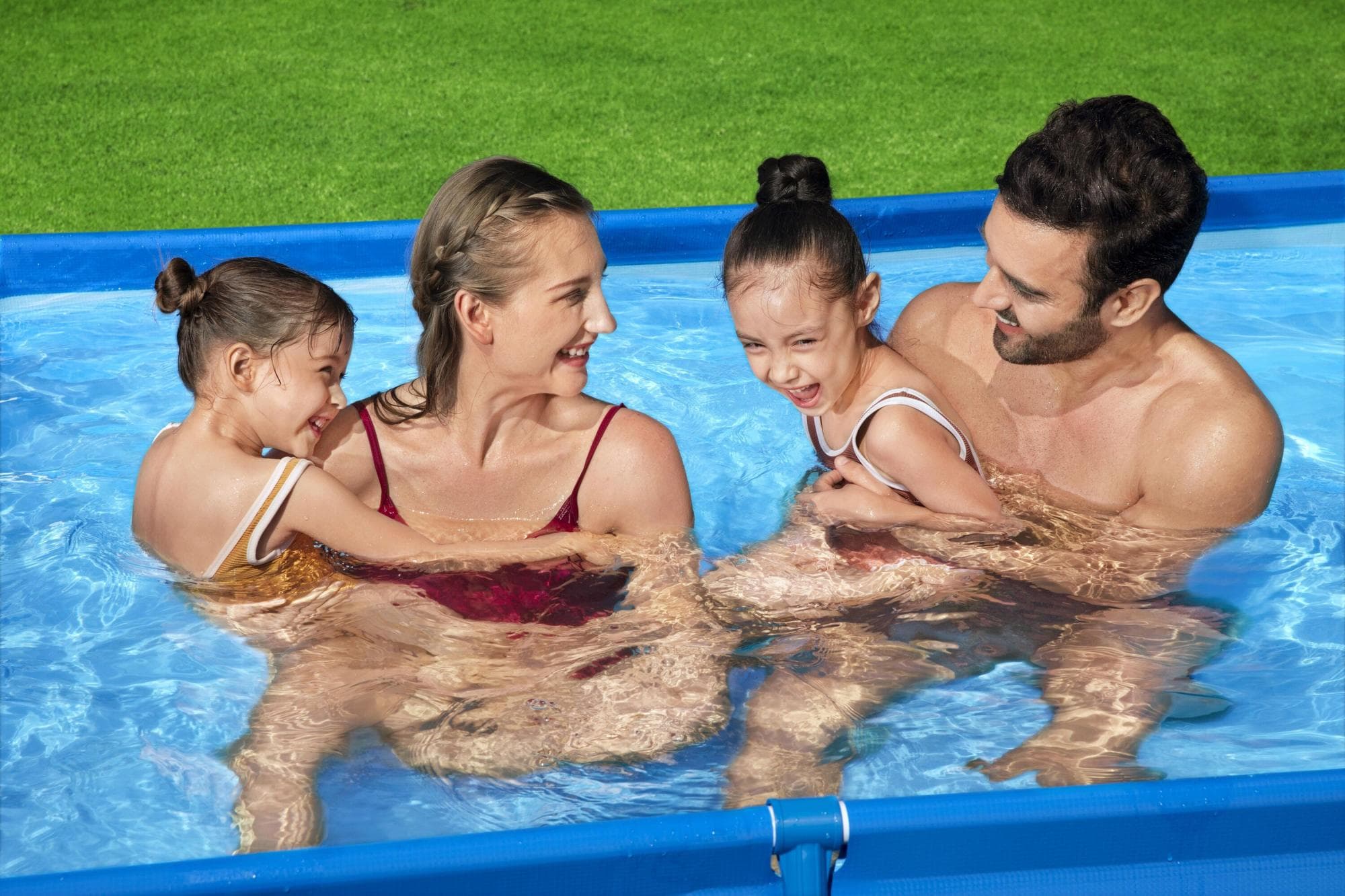 Piscine fuori terra Piscina blu da 259x170x61 cm Bestway 5
