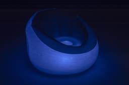 Arredo gonfiabile casa e giardino Pouf gonfiabile grande con luce LED integrata Bestway 9