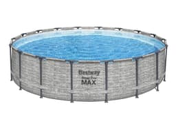 Piscine fuori terra Set piscina da 549x122 cm effetto pietra Bestway 2