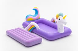 Giochi gonfiabili per bambini Materasso gonfiabile per bambini Unicorn DreamChaser Bestway 5