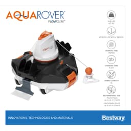 Accessori Piscine e Spa Robot per la pulizia della piscina Aquarover Bestway 9