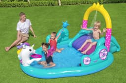 Giochi gonfiabili per bambini Playcenter gonfiabile Magico Unicorno Bestway 2