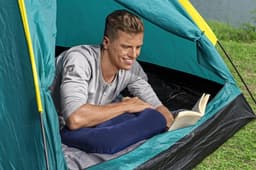Campeggio Cuscino gonfiabile blu da viaggio Bestway 2