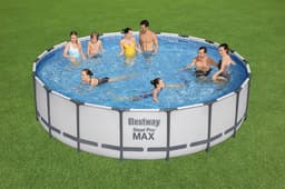 Piscine fuori terra Set piscina da 549x122 cm grigio chiaro Bestway 8