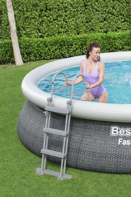 Piscine fuori terra Set piscina gonfiabile Fast Set da 457x107 cm Bestway 6