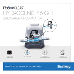 Trattamento chimico dell'acqua Clorinatore a sale per piscina Bestway 7