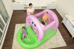 Giochi gonfiabili per bambini Salterello gonfiabile Pink Pig Bestway 4