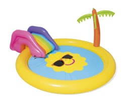 Giochi gonfiabili per bambini Playcenter gonfiabile con scivolo a forma di isola Bestway 2