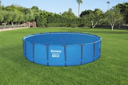 Coperture e Tappetini Copertura solare per piscina rotonda da 549 cm Bestway 3
