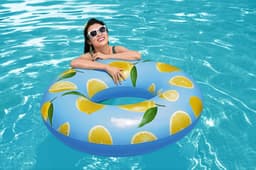 Gonfiabili mare per adulti Ciambella gonfiabile Limone Bestway 4