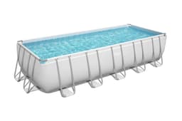 Piscine fuori terra Set piscina da 640x274x132 cm grigio chiaro Bestway 2