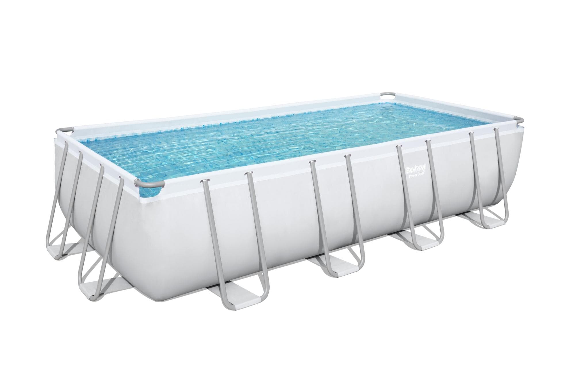 Piscine fuori terra Set piscina da 549x274x122 cm grigio chiaro Bestway 2