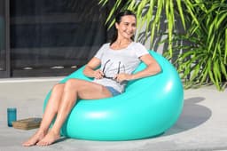 Arredo gonfiabile casa e giardino Poltrona pouf gonfiabile PoshPod Air Chair Bestway 2