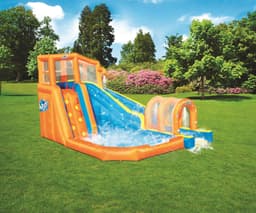 Giochi gonfiabili per bambini Parco acquatico gonfiabile Hurricane Tunnel Blast Constant Air Bestway 2