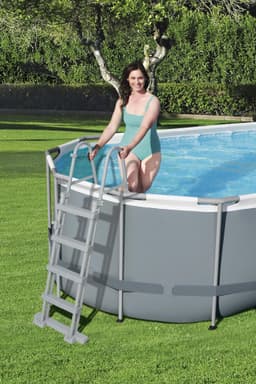 Piscine fuori terra Set piscina grigio da 549x274x122 cm Bestway 7