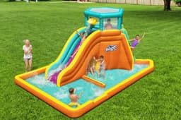 Giochi gonfiabili per bambini Parco acquatico gonfiabile Tidal Tower Bestway 7