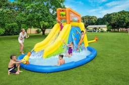 Giochi gonfiabili per bambini Parco acquatico gonfiabile Mount Splashmore Bestway 2