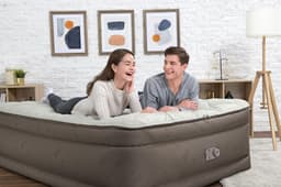 Materassi gonfiabili Materasso gonfiabile matrimoniale con topper da 203x152x51 cm Bestway 4