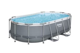 Piscine fuori terra Set piscina da 427x250x100 cm grigio scuro Bestway 2