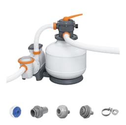 Accessori Piscine e Spa Pompa filtro a sabbia da 11.355 L/H Bestway 6