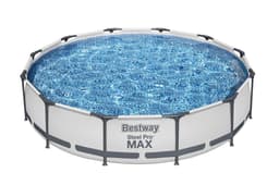 Piscine fuori terra Set piscina da 366x76 cm grigio chiaro Bestway 2