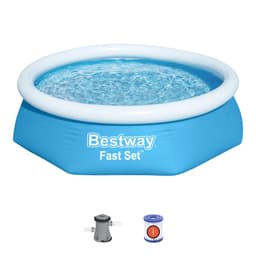 Piscine fuori terra Set piscina gonfiabile Fast Set da 244x61 cm Bestway 1