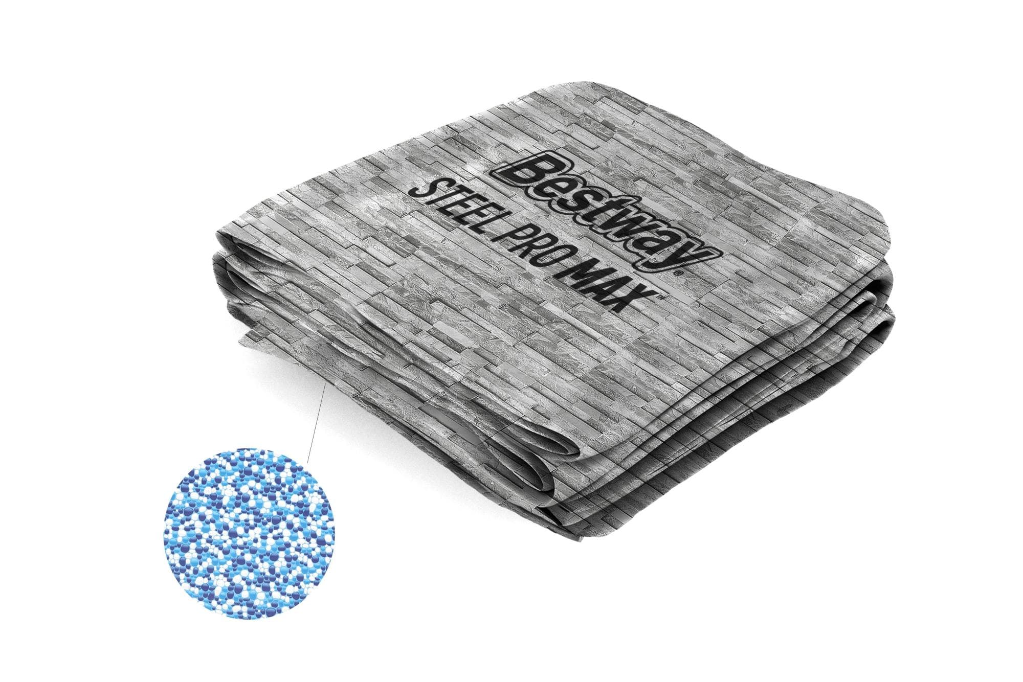 Ricambi Piscine e Spa Liner di ricambio per piscina da 488x305x107 cm effetto pietra Bestway 1