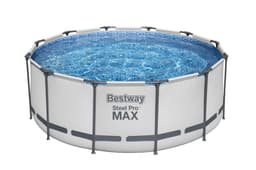 Piscine fuori terra Piscina solo struttura grigio chiaro - 366x122 cm Bestway 1