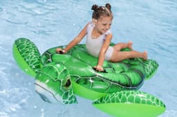 Gonfiabili mare per adulti Cavalcabile da piscina Tidal Turtle Bestway 6