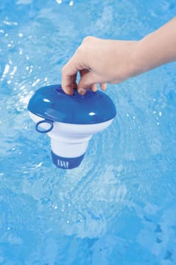 Trattamento chimico dell'acqua Dosatore chimico galleggiante da 12,7 cm Bestway 4