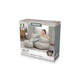 Arredo gonfiabile casa e giardino Poltrona gonfiabile e pouf Comfi Cube Bestway 7