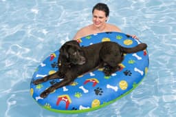 Giochi d'acqua per cani Materassino gonfiabile per cani Fetchin' Fun Bestway 2