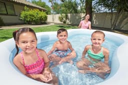 Giochi gonfiabili per bambini Piscina gonfiabile gioco Lago da 262x157x46 cm Bestway 9