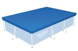 Coperture e Tappetini Copertura per piscina fuori terra rettangolare da 300x201 cm Bestway 3