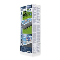 Piscine fuori terra Set piscina da 412x201x122 cm grigio scuro Bestway 7