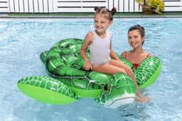 Gonfiabili mare per adulti Cavalcabile da piscina Tidal Turtle Bestway 4