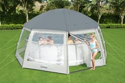 Accessori Piscine e Spa Gazebo copri piscina e idromassaggi rotondi fino a 488 cm Bestway 2