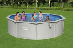 Piscine fuori terra Set piscina Hydrium grigio chiaro da 460x120 cm Bestway 3