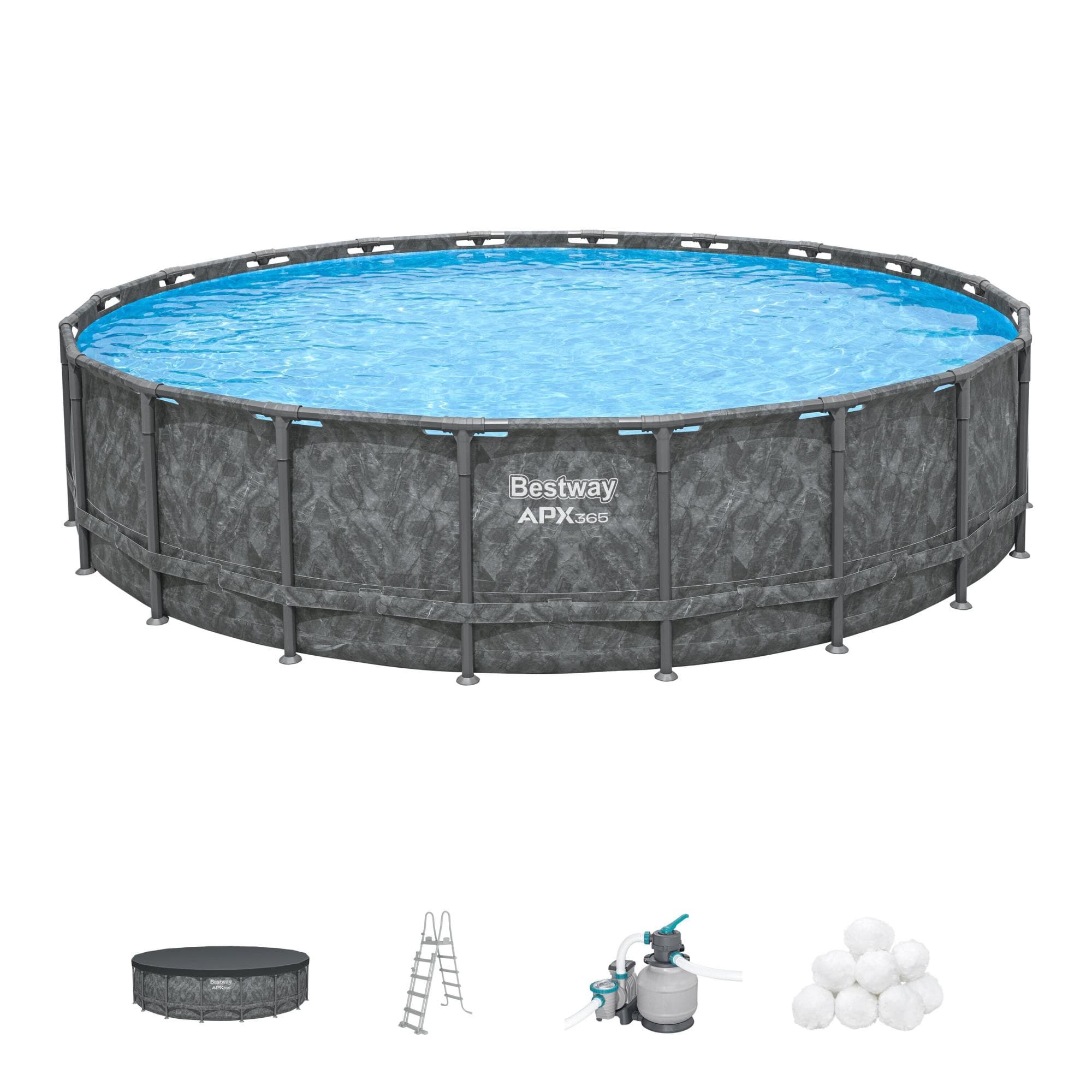 Piscine fuori terra Set piscina APX 365 da 610x132 cm Bestway 1