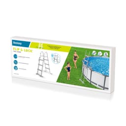 Accessori Piscine e Spa Scaletta di sicurezza per piscina da 107 cm Bestway 4