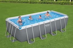 Piscine fuori terra Set piscina grigio scuro da 488x244x122 cm Bestway 3