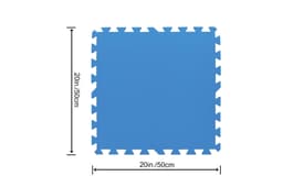 Accessori Piscine e Spa Tappeto sotto piscina componibile e protettivo da 50x50 cm Bestway 1