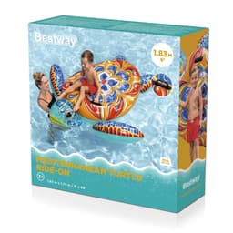 Gonfiabili mare per adulti Cavalcabile gonfiabile da piscina Mediterranean Turtle Bestway 7
