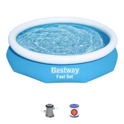 Piscine fuori terra Set piscina gonfiabile Fast Set da 305x66 cm Bestway 1