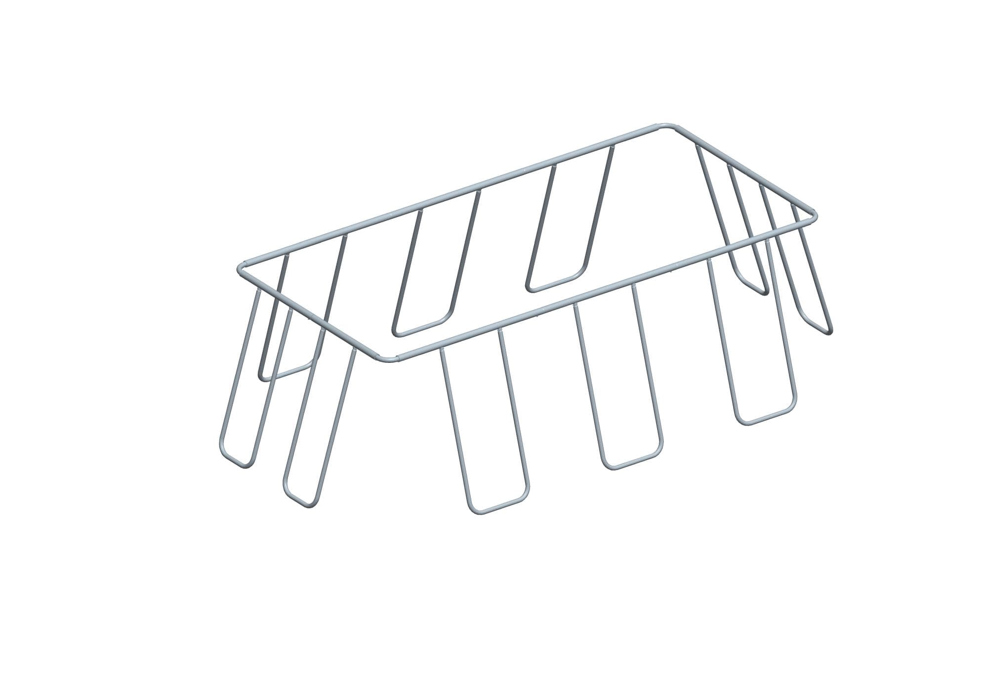 162"x79"x48" Rectangular Pool complete Frame(1/2)